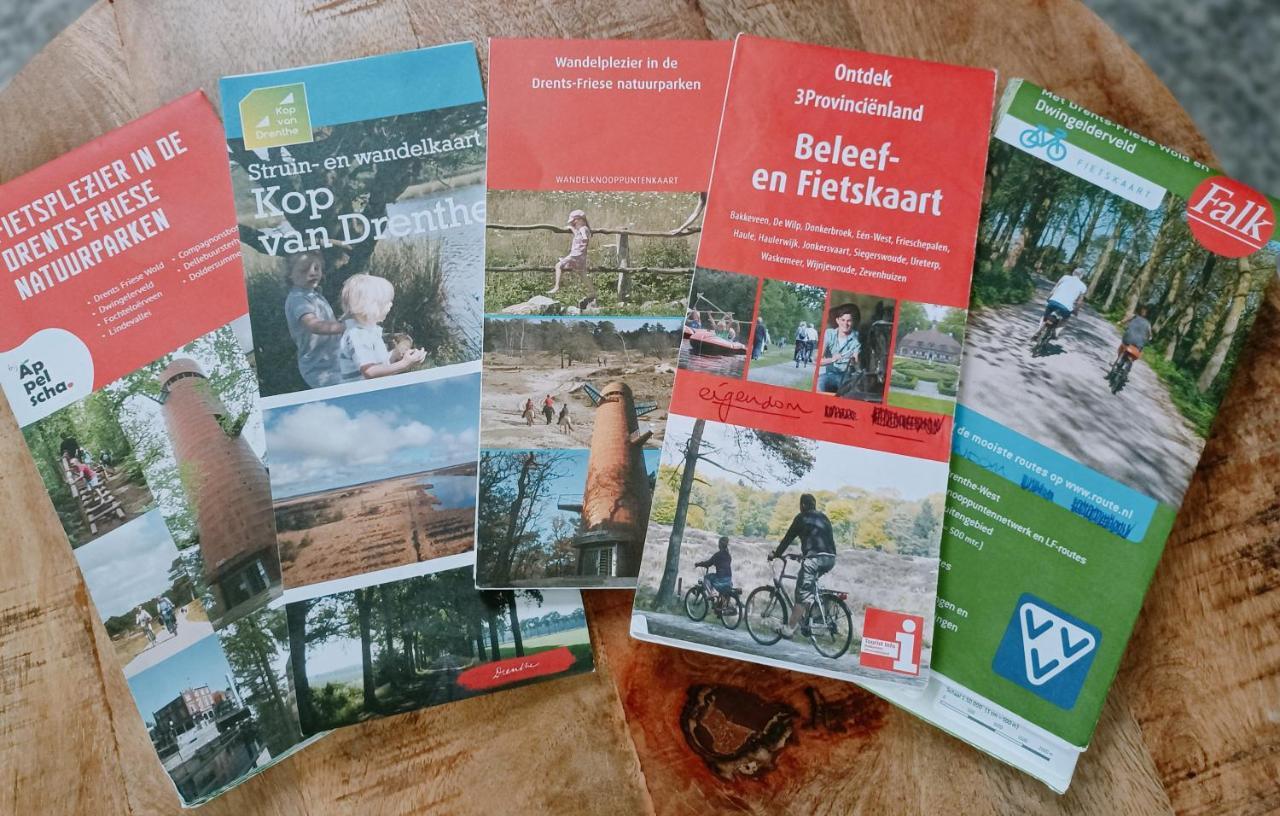 4P Chalet Tolve Met 4 Fietsen Vlakbij Natuurgebieden Drents Friese Wold, Fochteloerveen En Gevangenisdorp Veenhuizen Oosterwolde (Friesland) Exterior foto