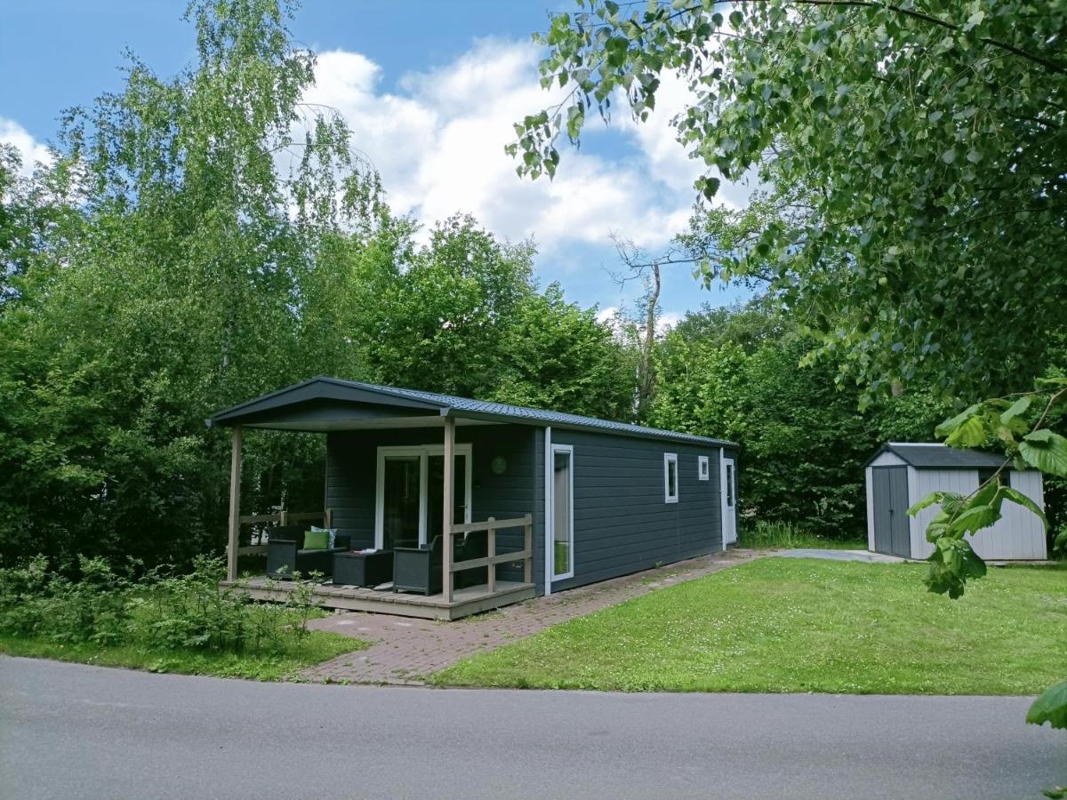 4P Chalet Tolve Met 4 Fietsen Vlakbij Natuurgebieden Drents Friese Wold, Fochteloerveen En Gevangenisdorp Veenhuizen Oosterwolde (Friesland) Exterior foto