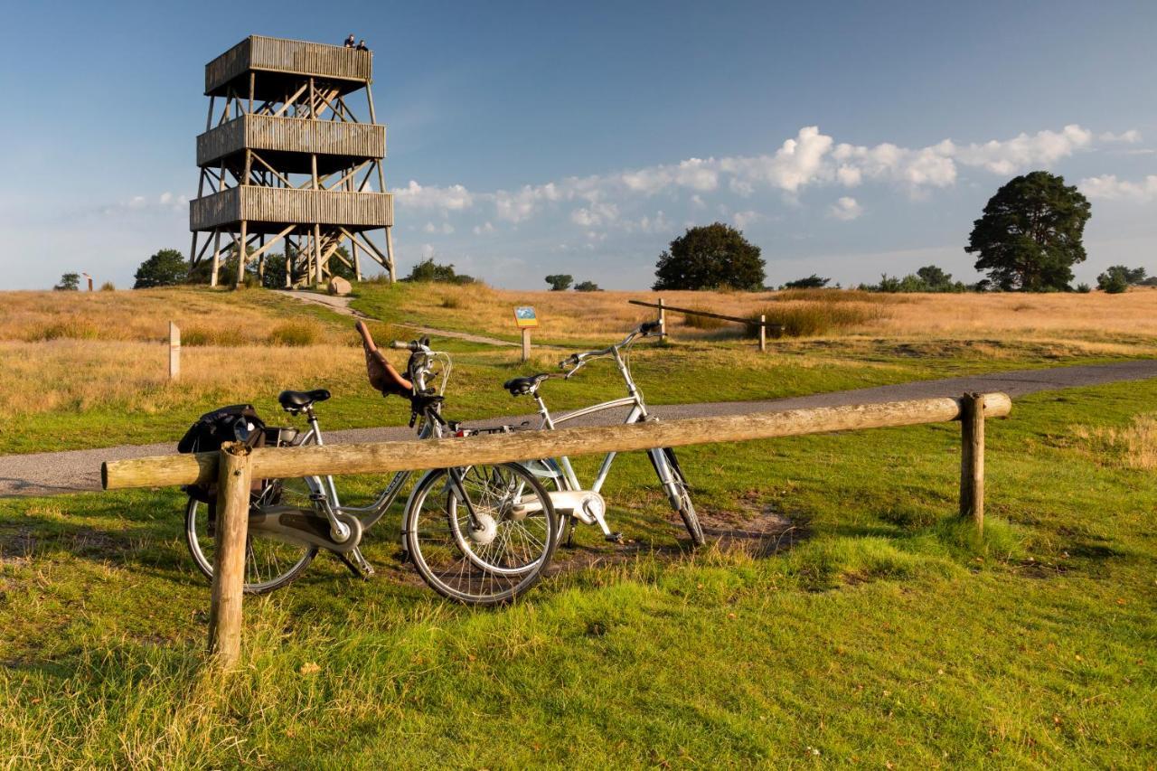 4P Chalet Tolve Met 4 Fietsen Vlakbij Natuurgebieden Drents Friese Wold, Fochteloerveen En Gevangenisdorp Veenhuizen Oosterwolde (Friesland) Exterior foto