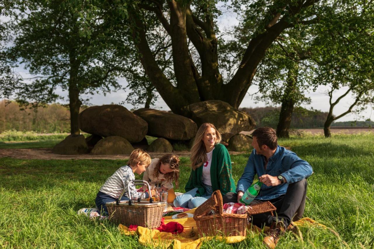 4P Chalet Tolve Met 4 Fietsen Vlakbij Natuurgebieden Drents Friese Wold, Fochteloerveen En Gevangenisdorp Veenhuizen Oosterwolde (Friesland) Exterior foto